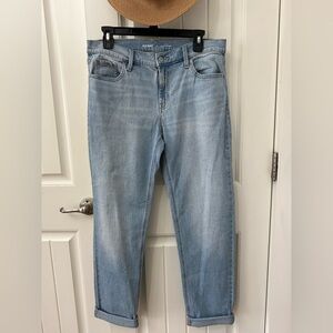 Old Navy Light Blue Wow Boyfriend Jeans sz 6 Denim Classic Fall Casual